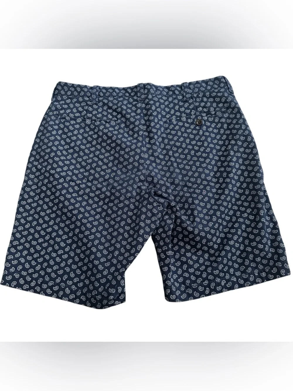 J. Crew Chino‎ Flat Front Paisley Shorts Men’s 34